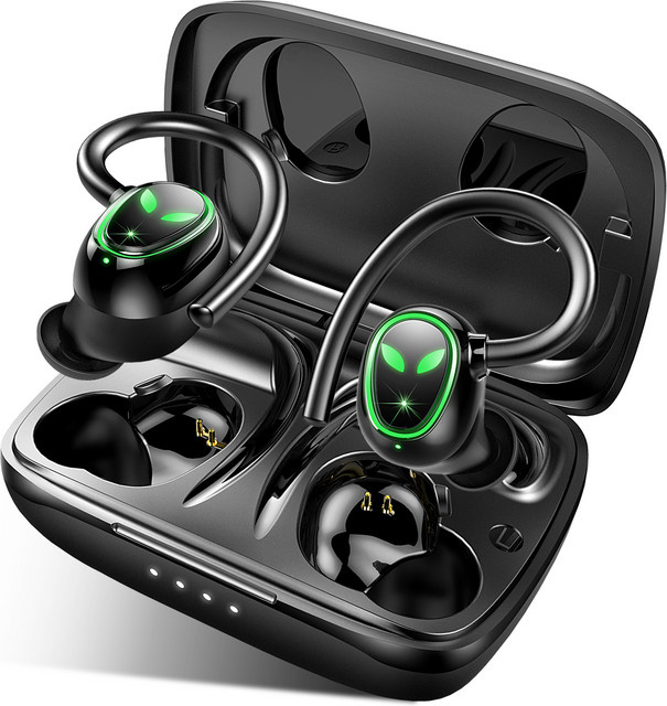 Btootos I22 Kabellose In-Ear Bluetooth 5.3 Kopfhörer mit Mikrofon und IP7 Wasserdichtigkeit in Schwarz - Bild 1