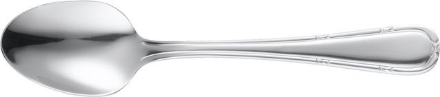 PULSIVA Kaffeelöffel Marbella aus Edelstahl in Silber, 12er Pack, Länge: 14 cm - Bild 1