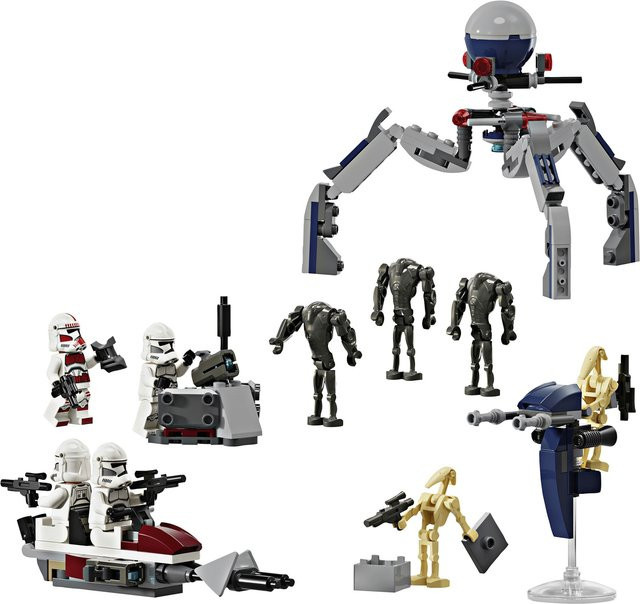 LEGO Star Wars Clone Trooper & Battle Droid Battle Pack Konstruktionsspielzeug ab 7 Jahren - Bild 3