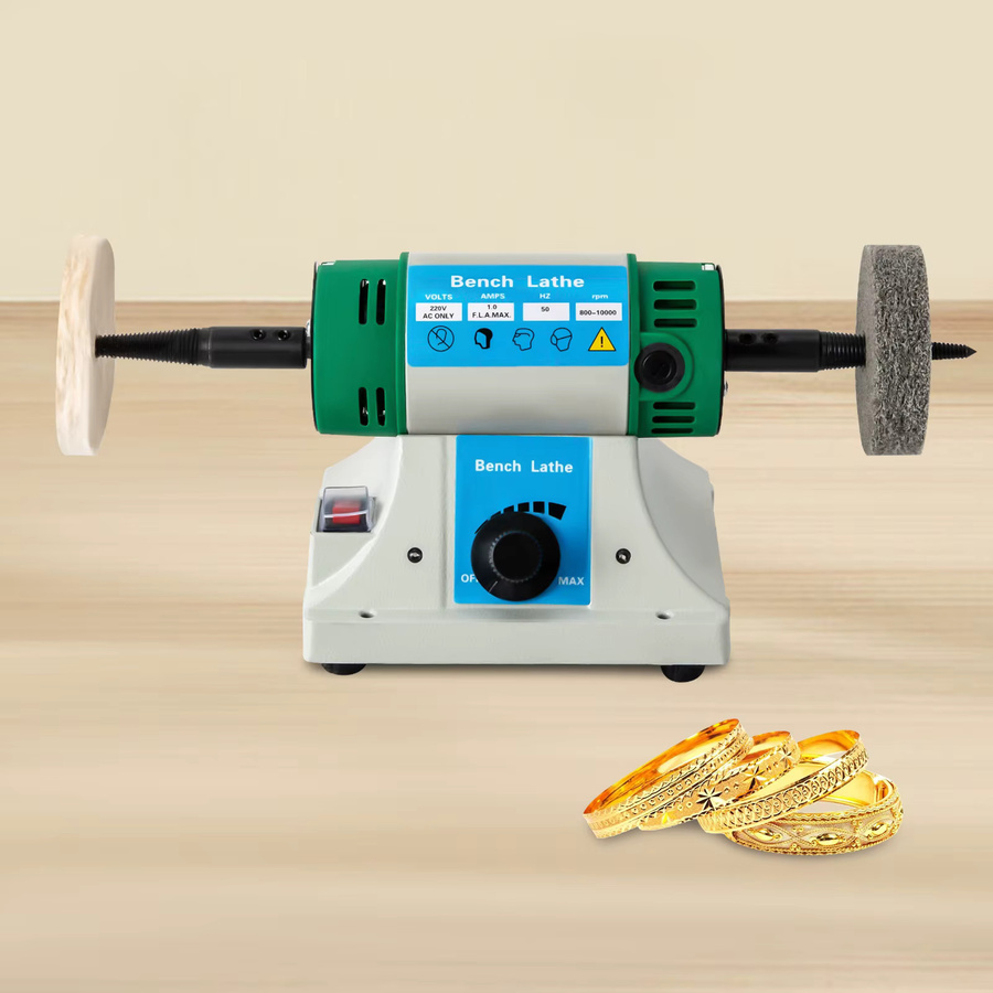 CNCEST Desktop-Polier Maschine mit einstellbarer Geschwindigkeit für Schmuck, Metall und Jade - Bild 2