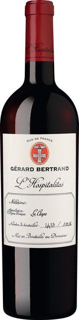 Gérard Bertrand L'Hospitalitas La Clape AOP Rotwein, Syrah & Mourvèdre, 2024, Languedoc-Roussillon, trocken, 0,75 l - Bild 1
