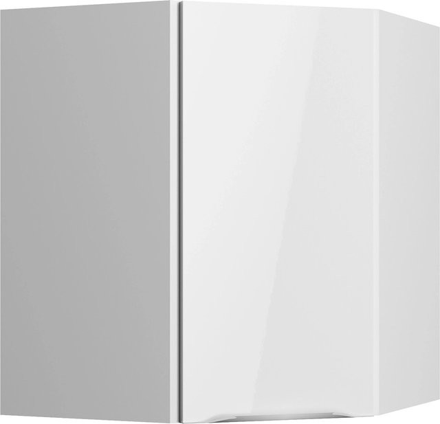 Optifit Küchen-Eckoberschrank Arvid986 in Weiß, B/T/H: 60 x 70,4 x 34,9 cm - Bild 1