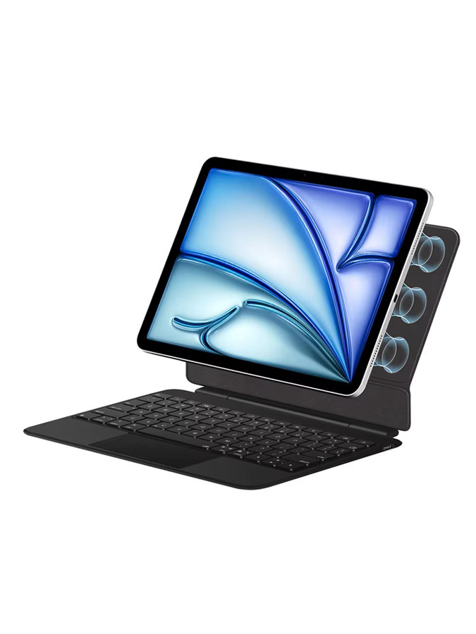 AJIUYU Magic Keyboard Hülle mit Global Touch für iPad Air 11 Zoll (M4/M3/M2) und iPad Pro 11 Zoll (1./2./3./4. Generation) sowie iPad Air 4/5, Schwarz - Bild 7