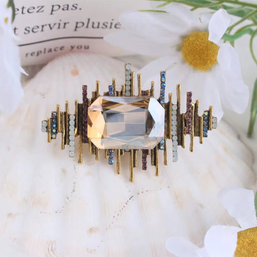 Brosche Damen, Strass, Kristall - Bild 2