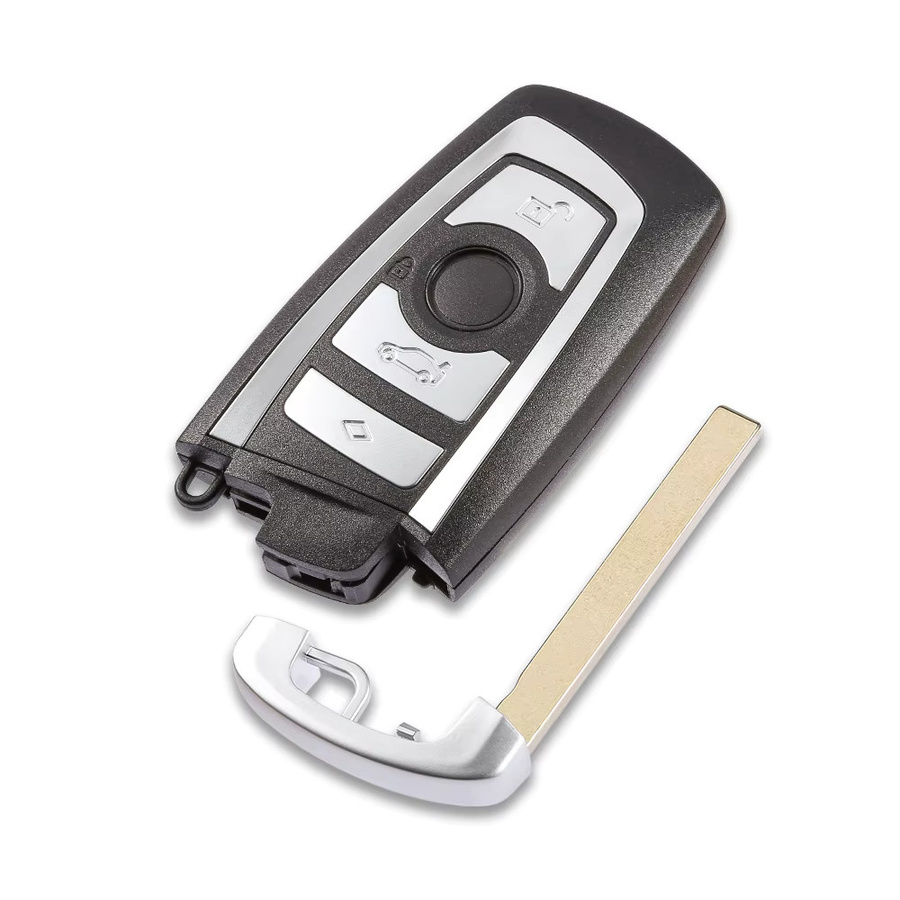 Whatskey Smart Car Key Shell Ersatzgehäuse für BMW in Silber - Bild 2