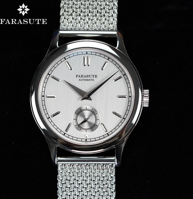 FARASUTE Armbanduhr, Automatik, Edelstahl, Roségold, 39 mm, Herren - Bild 1