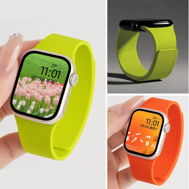 Silikon-Magnetarmband für Apple Watch, Unisex - Bild 1