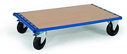 Rollcart Plattenwagen aus Stahl in Blau mit einer Tragkraft von 500 kg, B/T: 160 x 80 cm - Bild 1