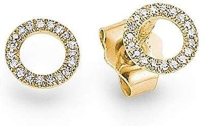 Palido Ohrschmuck, 585 Gold, Diamant, Zirkonia, Unisex - Bild 1