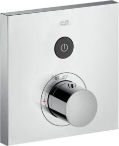Hansgrohe ShowerSelect Square UP-THM Duschset mit Thermostat und 1 Verbraucher in Chrom - Bild 1