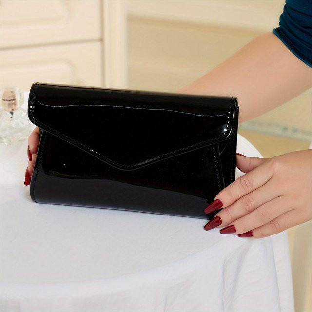 Ketten-Abendtasche, schwarz, Damen - Bild 1