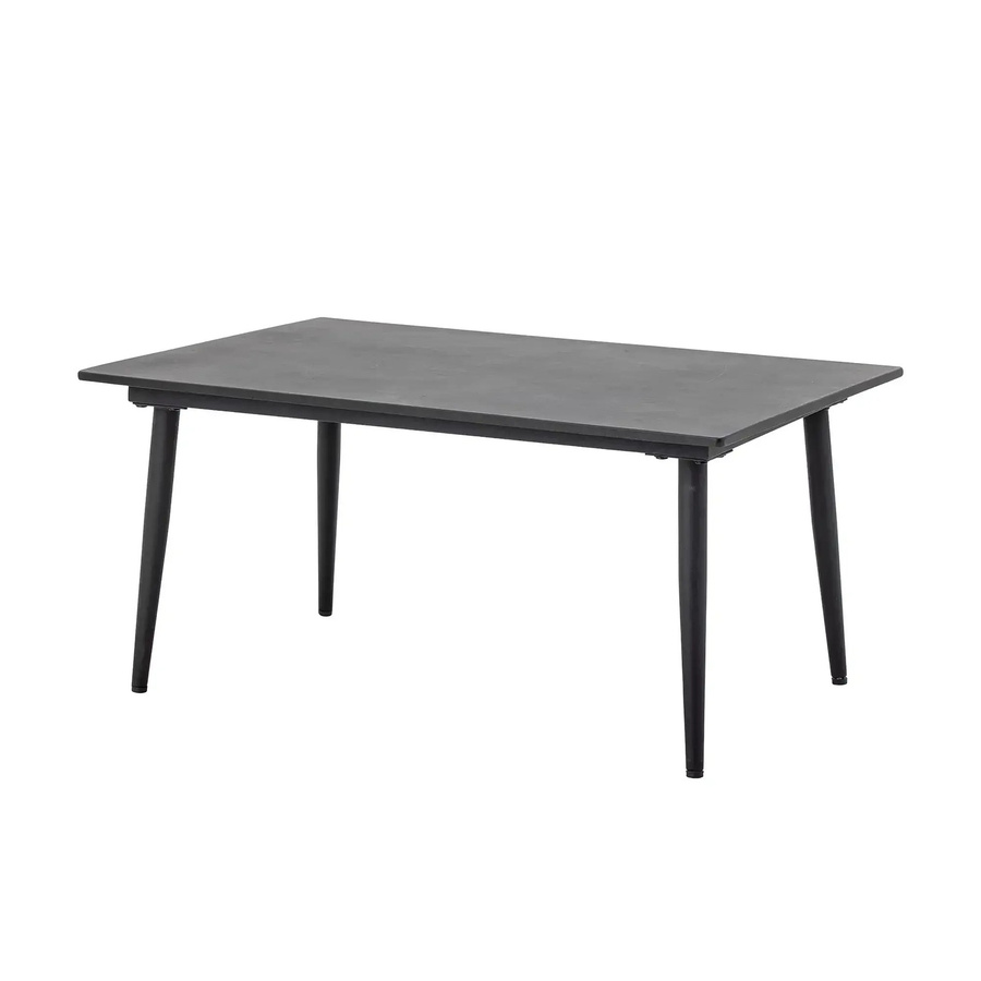 Bloomingville Couchtisch Pavone aus Faserzement in Schwarz, B/T: 90 x 60 cm - Bild 1