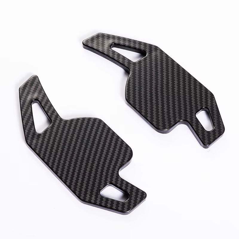 Carbon Fiber Print Lenkrad mit ABS Paddle Shift für Seat Leon Cupra 4F 5F MK3 MK4 Ibiza 6F Arona Ateca Leon ST Alhambra in Schwarz - Bild 4