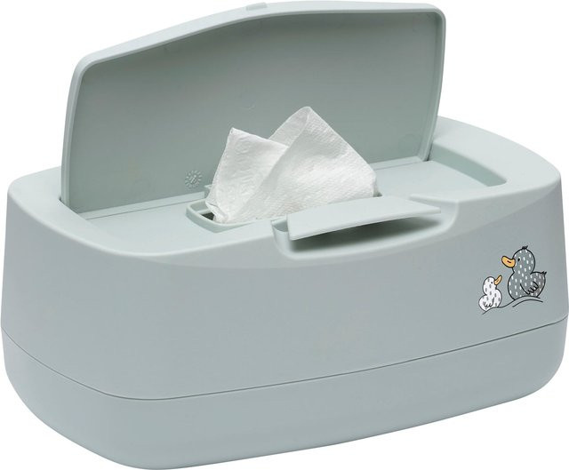 Bébé-Jou Feuchttücherbox in Grün und Blau - Bild 1