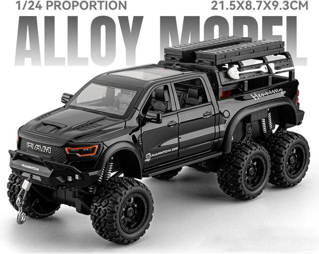 Platinum Challenger SRT Hellcat Polizeiauto, Miniaturmodell, 1:24, mit Licht und Ton, ab 14 Jahren - Bild 1