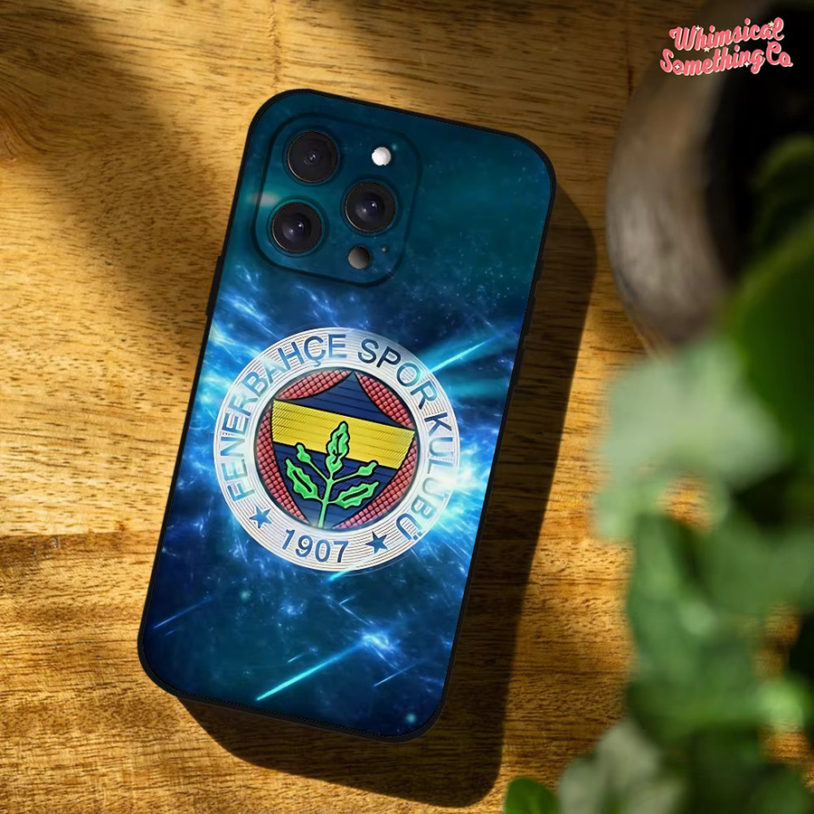 Fenerbahce Club T-Türkei Handyhülle aus Silikon für iPhone Modelle in Schwarz und Multicolour - Bild 3