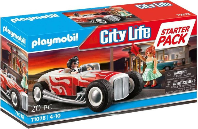 Playmobil City Life Hot Rod Starter Pack ab 4 Jahren - Bild 1