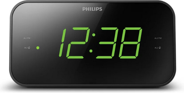 Philips Radiowecker TAR3306 in Schwarz mit FM-Funktion - Bild 1