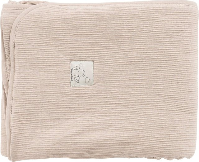 Träumeland Babydecke Signature in Grau und Beige, B/H: 75 x 100 cm - Bild 1