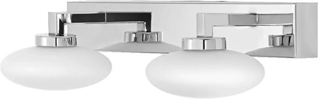 LEDVANCE Smart+ WiFi Wandleuchte Orbis Wall Elypse in Weiß, dimmbar, Tunable White, IP44, Durchmesser: 34 cm - Bild 1