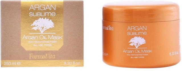 Farmavita Argan Sublime Haarmaske mit Arganöl, 250 ml, Trockenes Haar - Bild 1