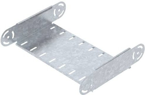 OBO Bettermann Bogen aus Metall in Silber, Breite: 40 cm, Höhe: 8,5 cm - Bild 1