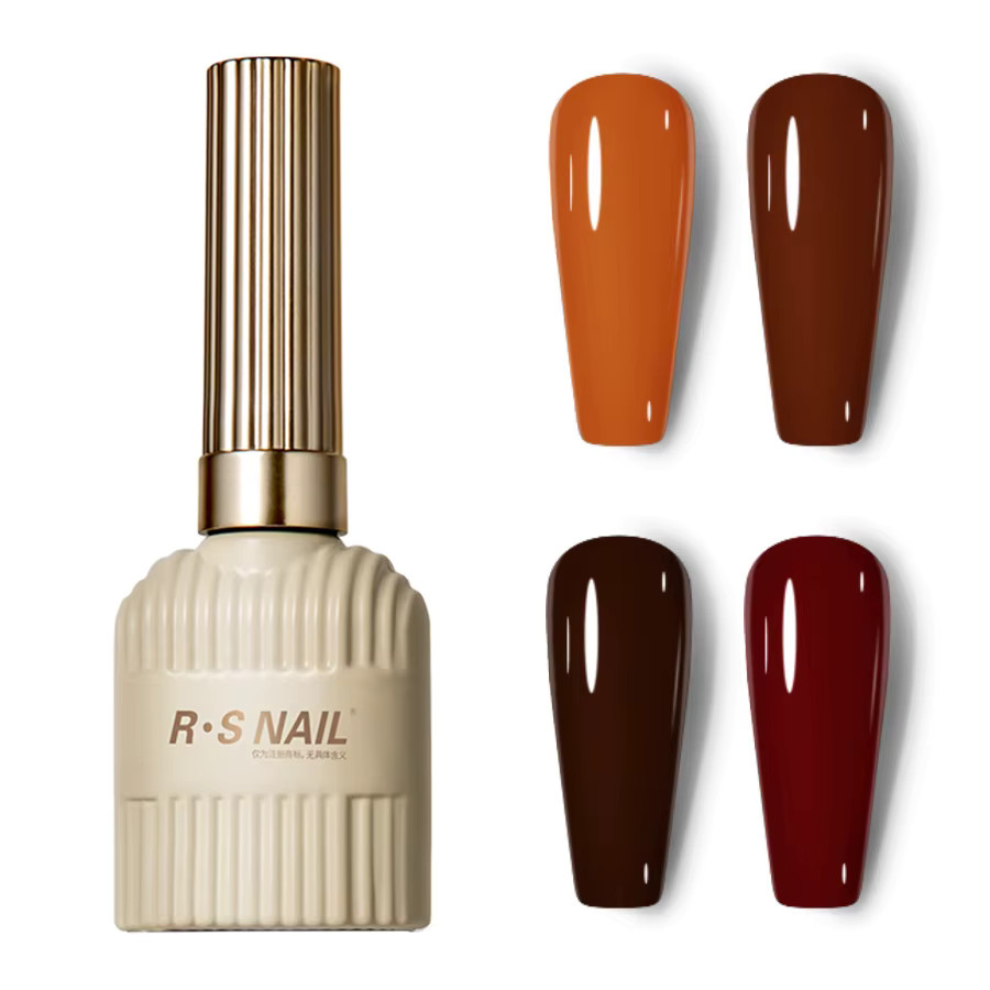 RSNAIL Nagellack Gel, Kristall Braun, Glänzend, 10g - Bild 6