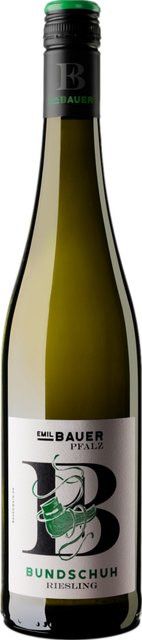 Bauer Bundschuh Riesling Weißwein, 2024, Pfalz, trocken, 0,75 l - Bild 1