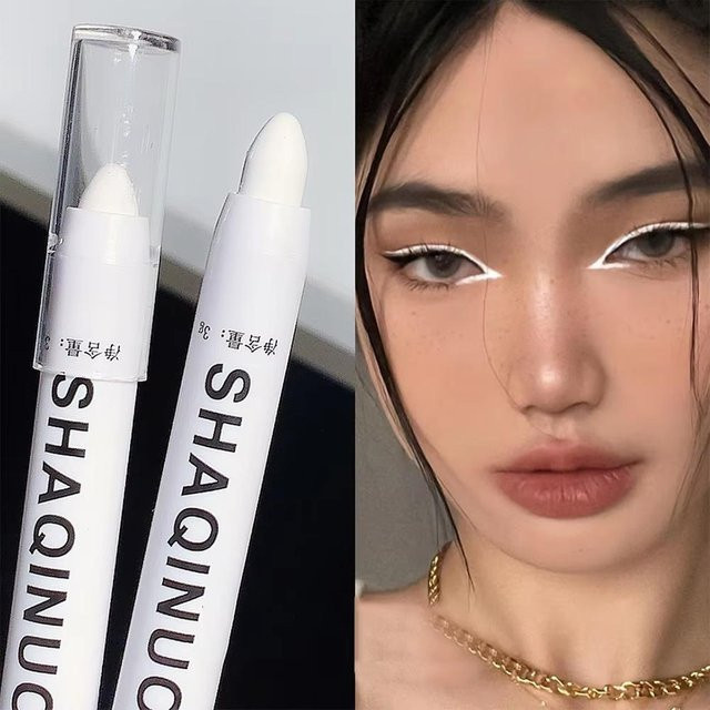 SHAQINUO Eyeshadow Stick, Weiß, Matt - Bild 1