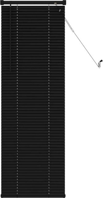 vidaXL Venetianer Jalousie aus PVC in Schwarz, Breite: 60 cm, Höhe: 150 cm - Bild 1