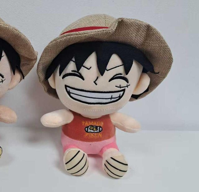 Yiran toy 1 One Piece Plüschtier Stoffpuppen orange 25cm - Bild 1