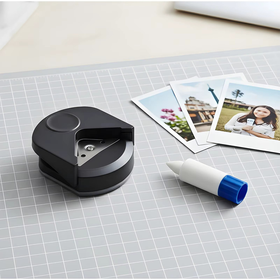 Professioneller Eckschneider R4mm für Papier, Karton und Laminat in Lila - Bild 3