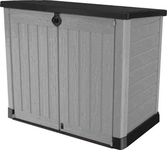 Keter Aufbewahrungsbox Store It Out Ace aus Kunststoff in Hellgrau, B/T/H: 145 x 82 x 125 cm - Bild 1