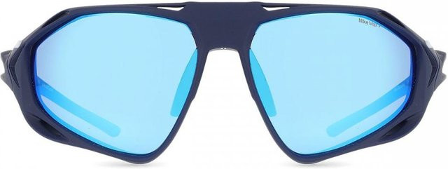 Nike Zeus Rise If1120x Sonnenbrille, Unisex, Vollrand, Square, White, Blue, Kunststoff - Bild 1