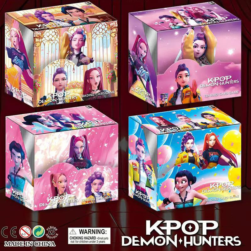 Yiran toy 1 Kpop Dämonenjäger Sammelkarten Anime Englische Version - Bild 4