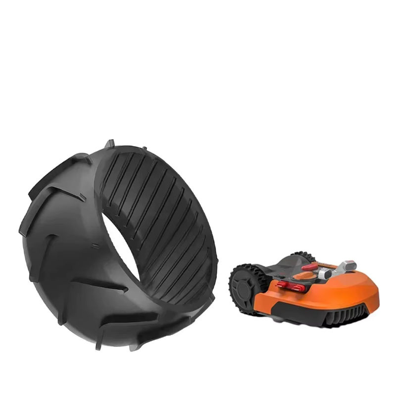 Worx Ersatz Vorderrad mit Gummi Anti-Skid Profil für Robotic Rasenmäher M500 M700 M1000 in Schwarz - Bild 6