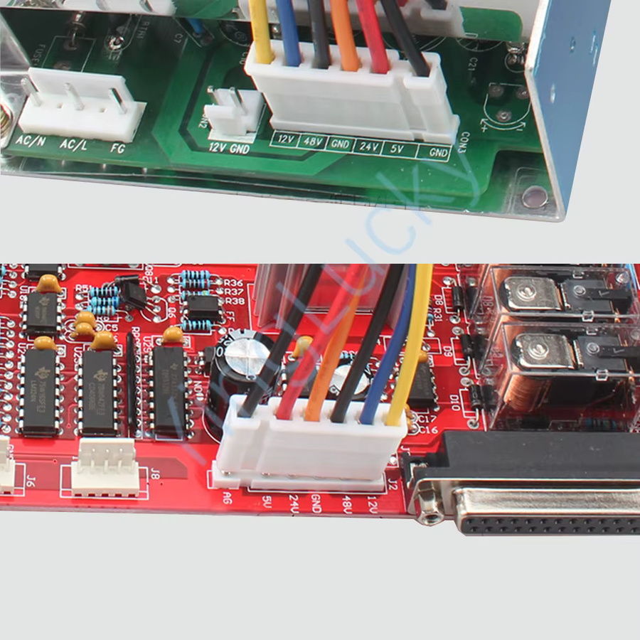 YingLucky Arcade Video Signal Ausgang Kabel CGA RGBS Kabelbaum Chassis Konverter zu VGA RGBS Signal Stecker Multicolor - Bild 2
