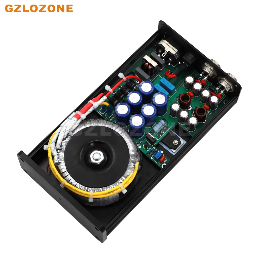 GZLOZONE WL-DP01 HIFI Lineares Netzteil LPS 50VA Schwarz mit Barrel Plug für Stereo-Verstärker DC 5V/9V/12V/15V/16V/18V/19V/24V - Bild 3