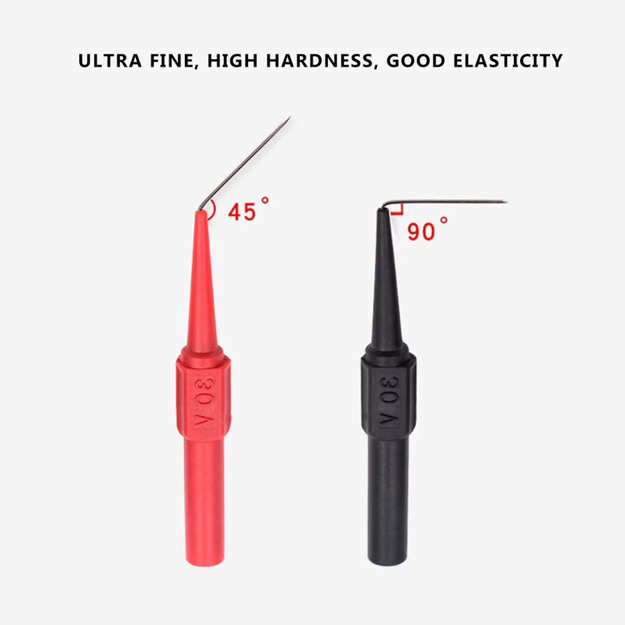 APWIKOGER Isolierung Piercing Nadeln für Multimeter Diagnose Werkzeuge 0,7mm 30V Set - Bild 6
