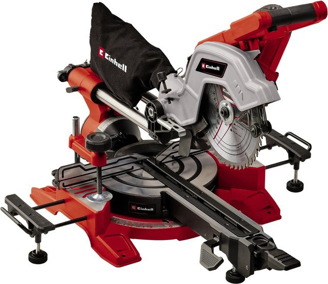 Einhell Zug-Kapp- und Gehrungssäge TE-SM 8 L Dual, 1800 W, Rot - Bild 1