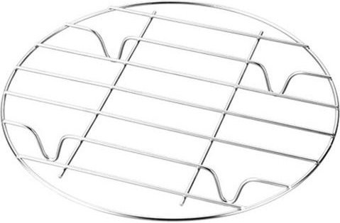 Multifunktionaler Pavo Dampfgarer aus Edelstahl in Silber mit Topfaufsatz und Brotschale, Durchmesser: 25 cm - Bild 1
