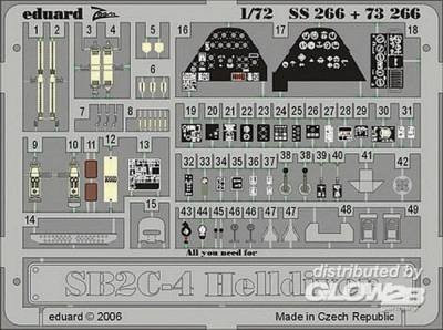Eduard SB2C-4 Helldiver [Academy], Modellbau, 1:72 - Bild 1