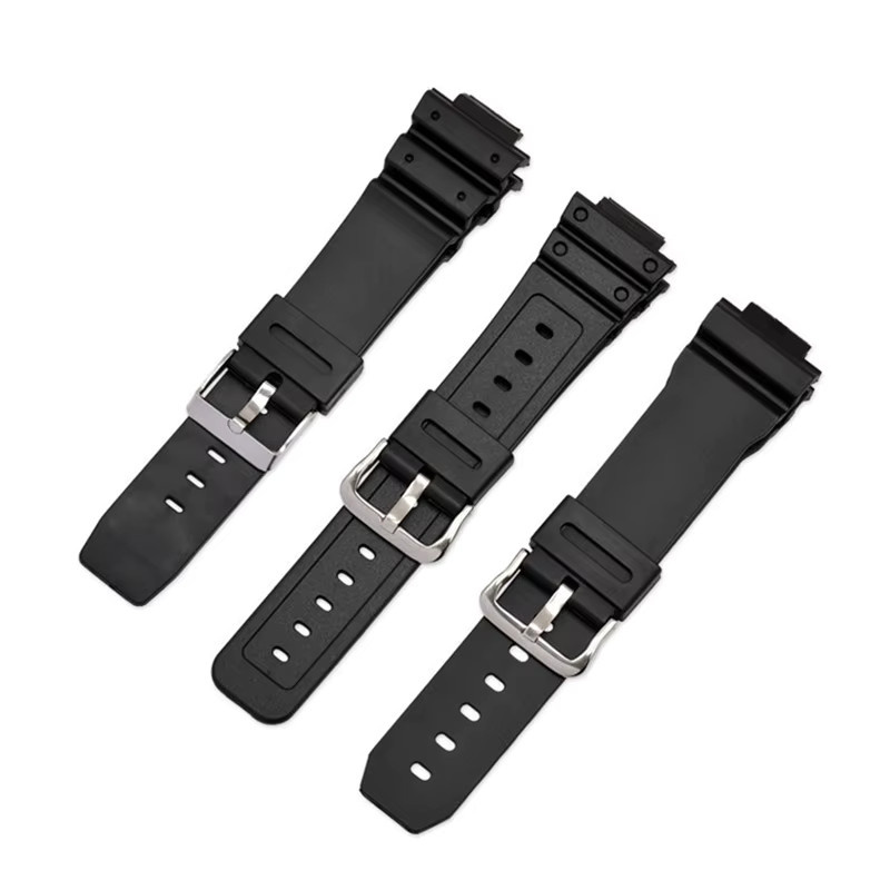 strapfreak Uhrenarmband Harz, 16 mm, Schwarz, Herren - Bild 2