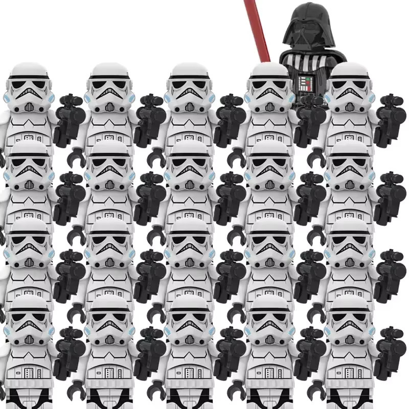 BLOKEES Star Wars Kapitän 501. Klonlegion Sturmtruppler Figur, 21-teiliges Set - Bild 1