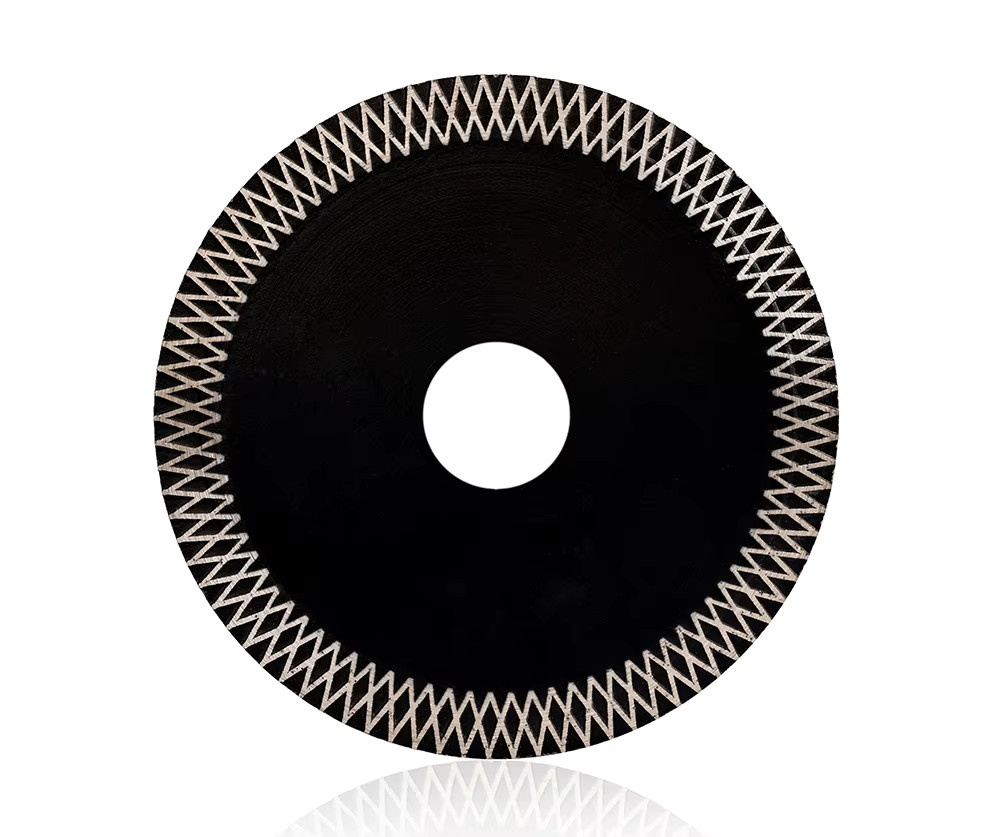 PANFREET Diamant-Fliesen-Sägeblatt mit doppelseitigem X-Maschinenrand als Schneid- und Schleifscheibe für Porzellanfliesen, Marmor und Kunststein, 4,5–5 Zoll - Bild 5