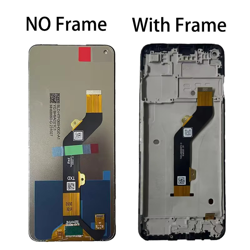 Infinix Note 8i LCD Ersatzdisplay mit 6.78 Zoll IPS Touchscreen Digitizer Montage in Schwarz - Bild 4