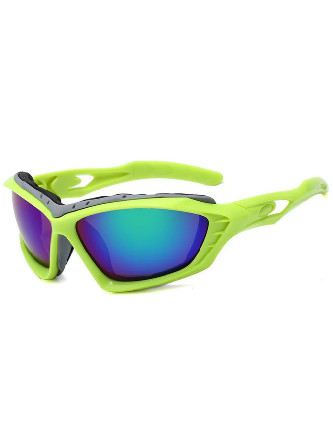 Sharif Sportsonnenbrille, Vollrand, Kunststoff, Multicolor, Unisex - Bild 2