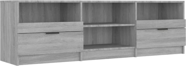 vidaXL TV-Schrank modern in Grau Sonoma aus Holzwerkstoff, B/T/H: 150 x 33,5 x 45 cm - Bild 1