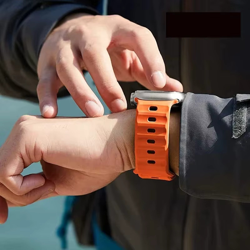 Uhrenarmband Silikon, Apple Watch Ultra, Unisex - Bild 3
