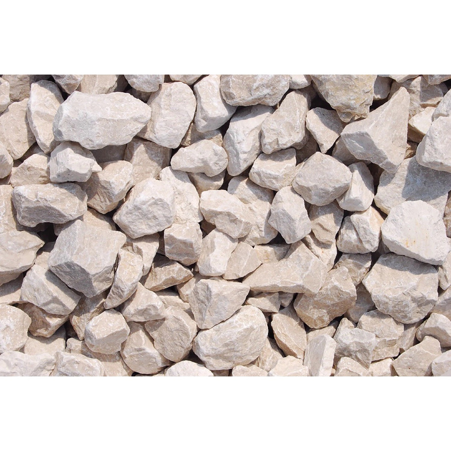 Marmorbruch Chateau-Beige Dekosteine für den Garten, Körnung 25 - 50 mm, 1000 kg Big-Bag - Bild 2